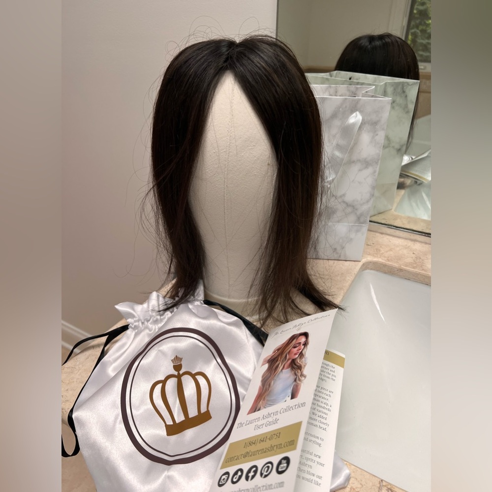 Lauren Ashtyn Ella Balayage Light Volume Hair Topper by Lauren Ashtyn
